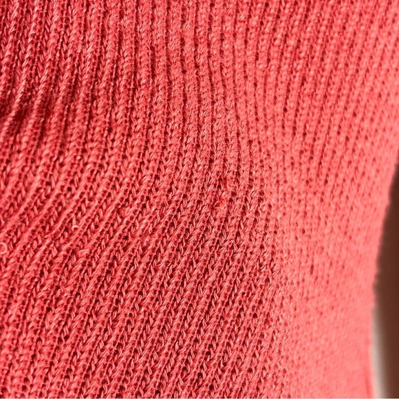 SAYLOR Meliah Pink Ruched Knit Mini Sweater Dress Sz S - Picture 11 of 13